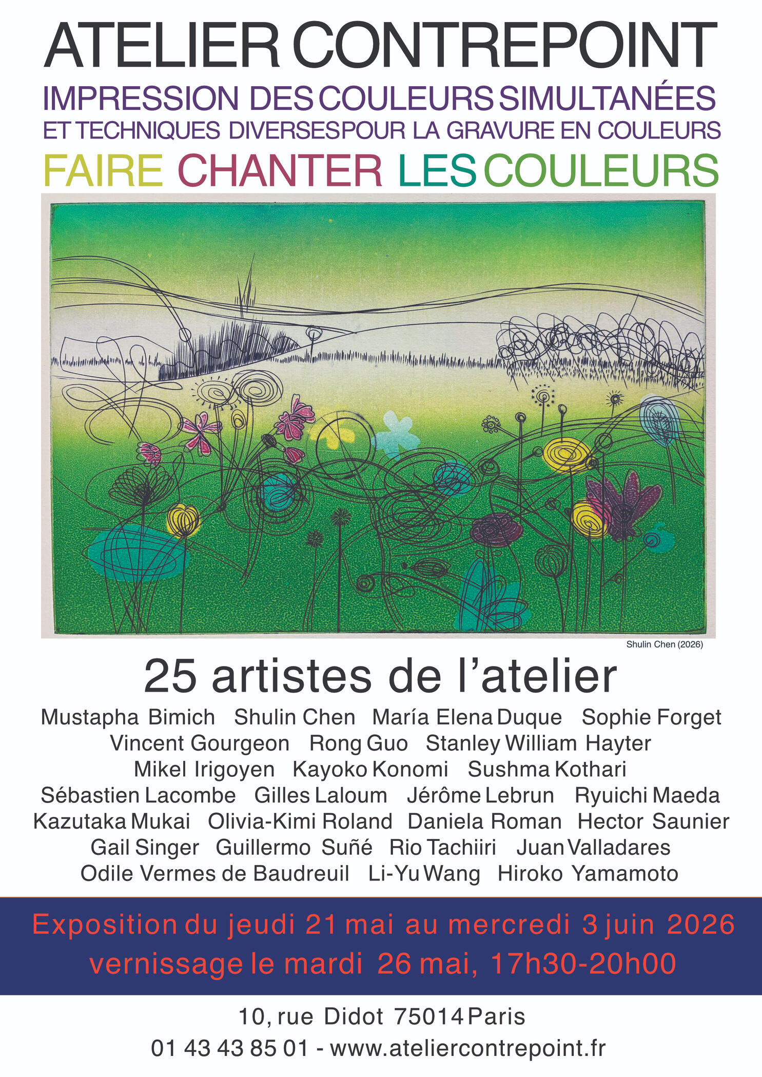 Exposition Rond Point flyer